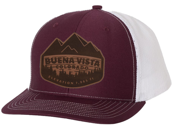 R511 Leather Patch Trucker