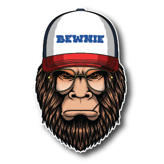 BEWNIE Bart Sticker
