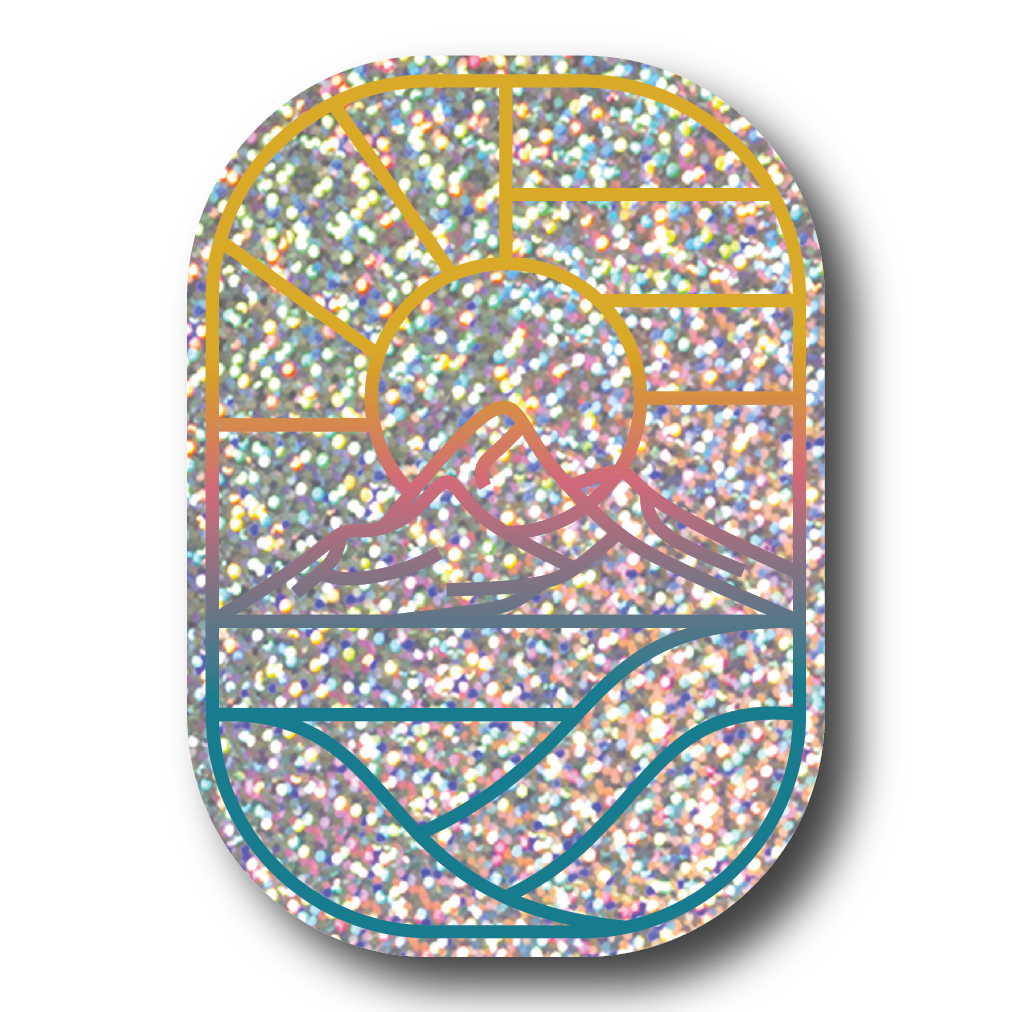 Ombre Sunshine MINI Sticker