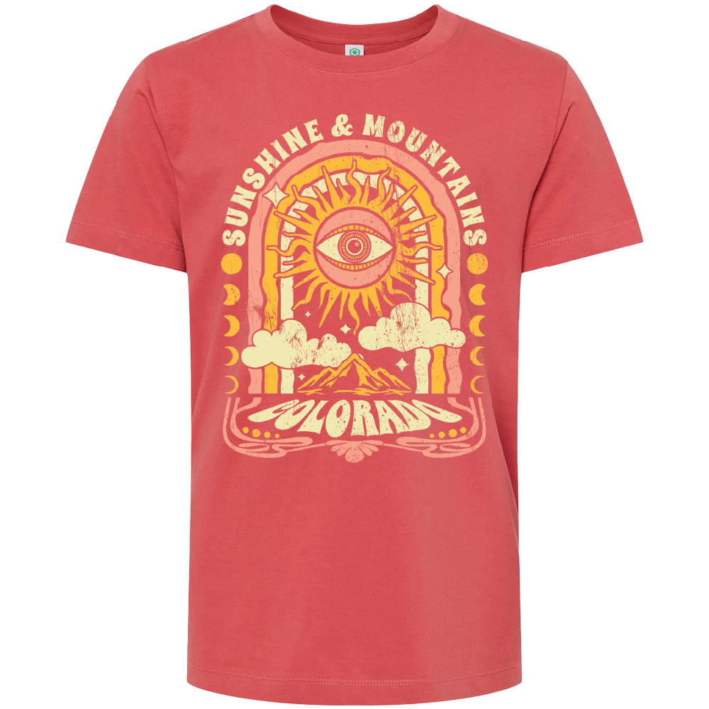 Sunshine & Mountains Youth Tee