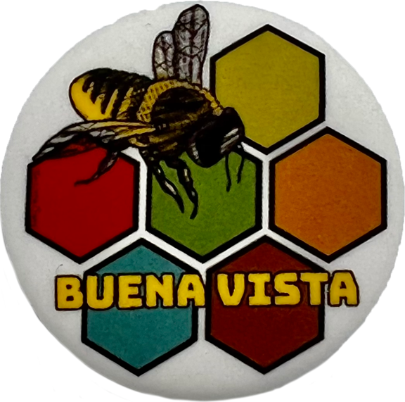 Bee Button Pin