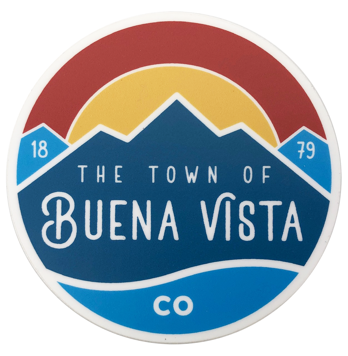 Town of BV Sticker