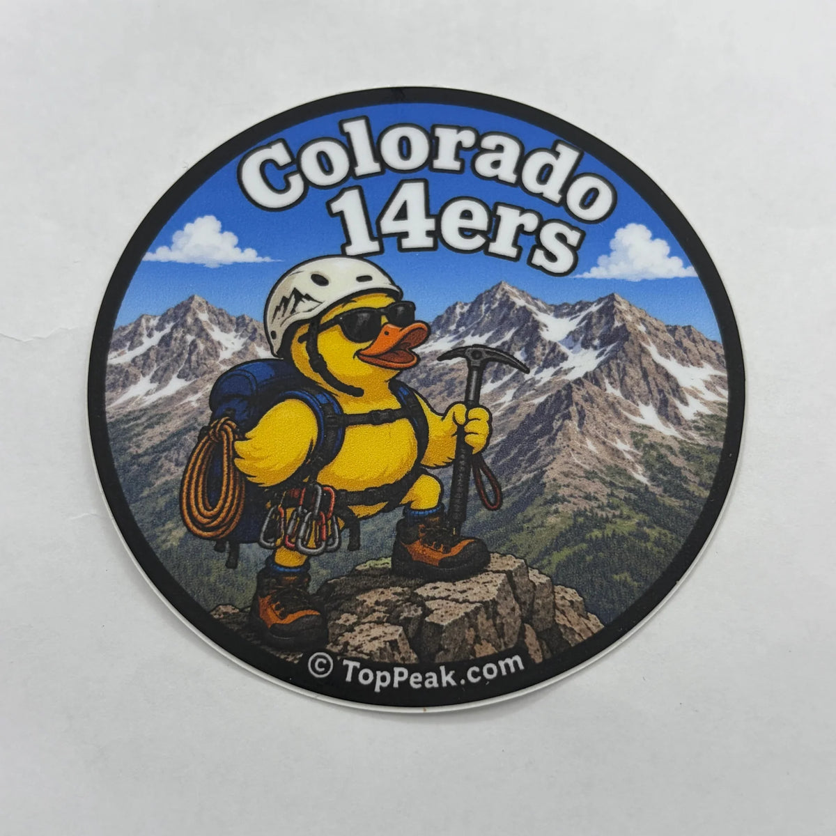 Colorado 14er Duck Sticker