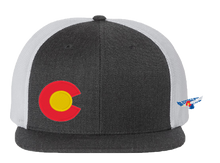 Load image into Gallery viewer, CO C Flat Bill Hat