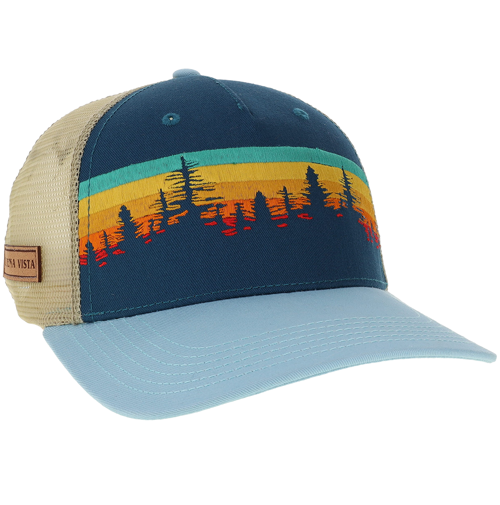 5 Panel Structured Trucker Hat