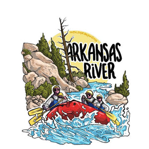 Arkansas River Sticker