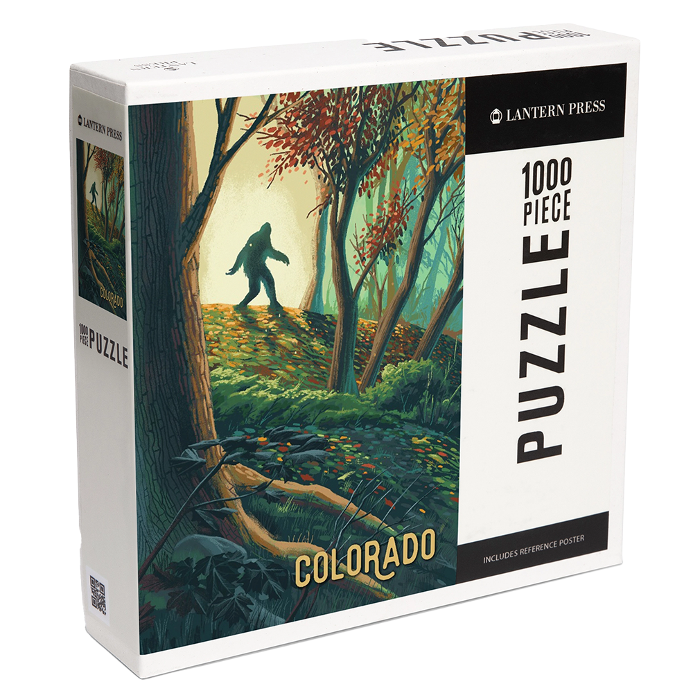 Wanderer Bigfoot in Forest Puzzle