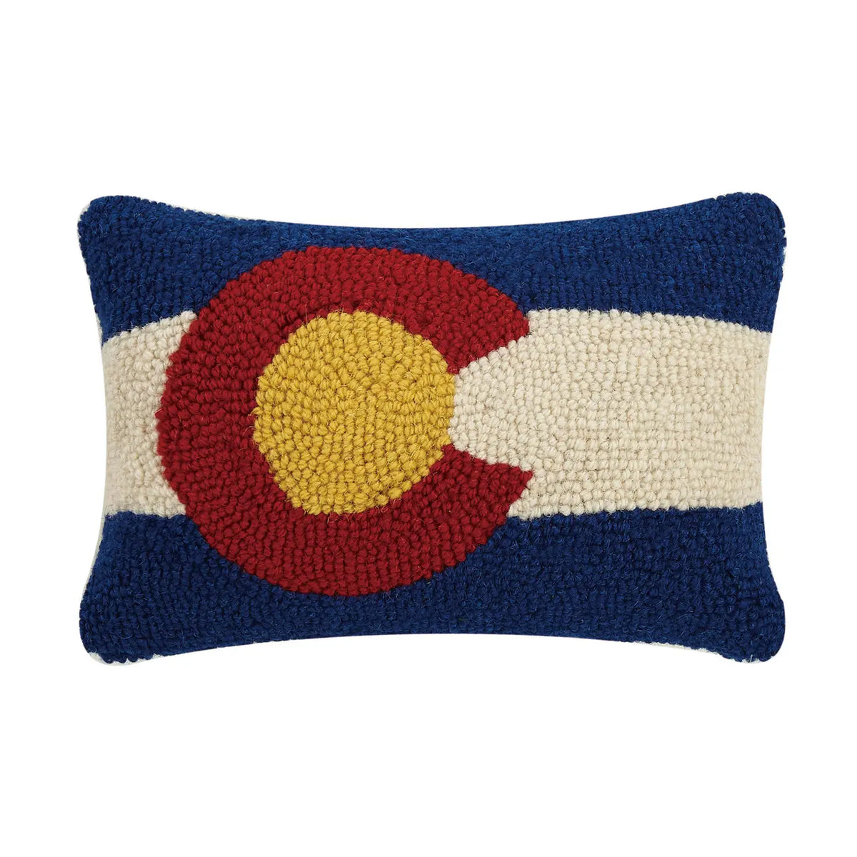 Colorado Flag Hook Pillow