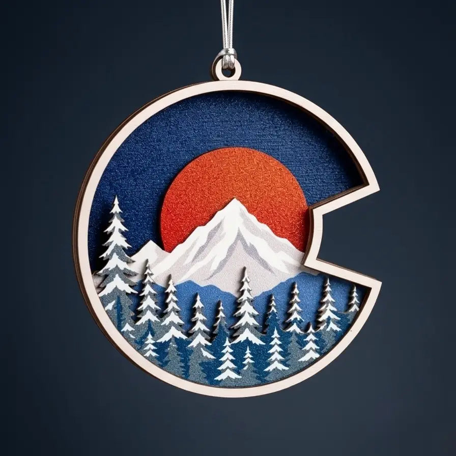 Colorado Winter Ornament