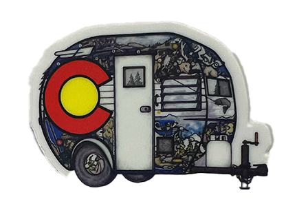 Mini Colorado Camper Sticker