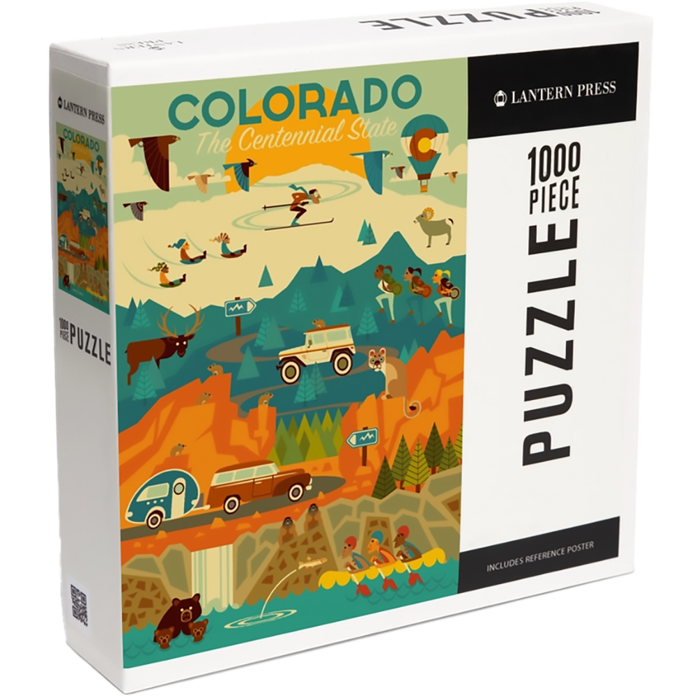 Colorado the Centennial State Puzzle