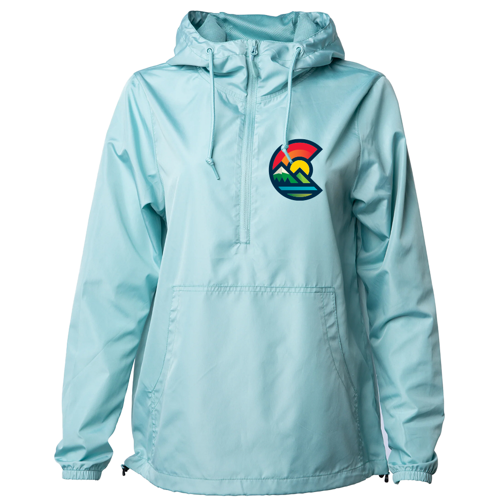 Lightweight Quarter-Zip Windbreaker Pullover Jacket