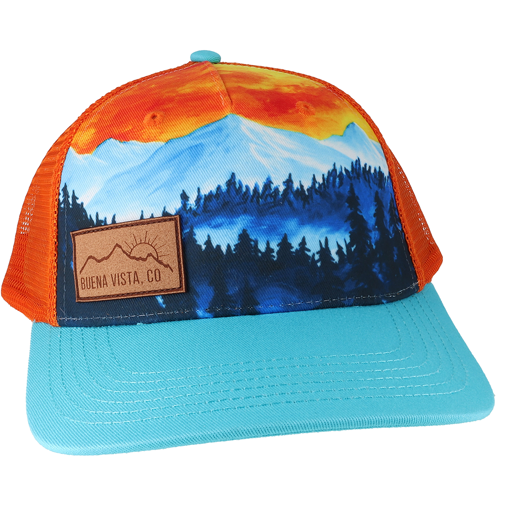 Youth 5 Panel Structured Trucker Hat