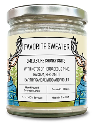 Favorite Sweater Candle