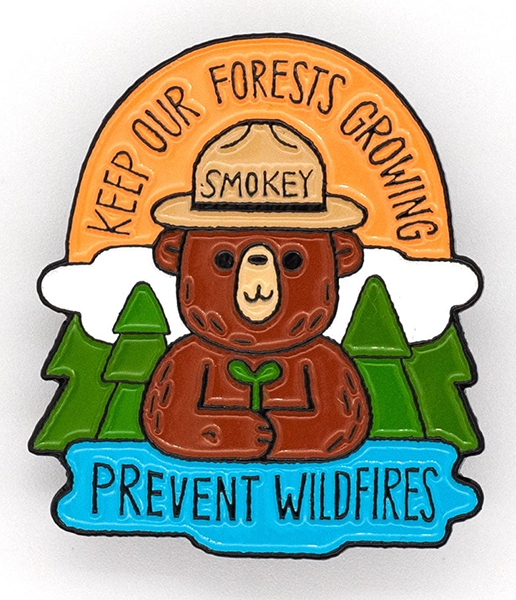 Keep Forests Growing Pin – Souled Out T-Shirts