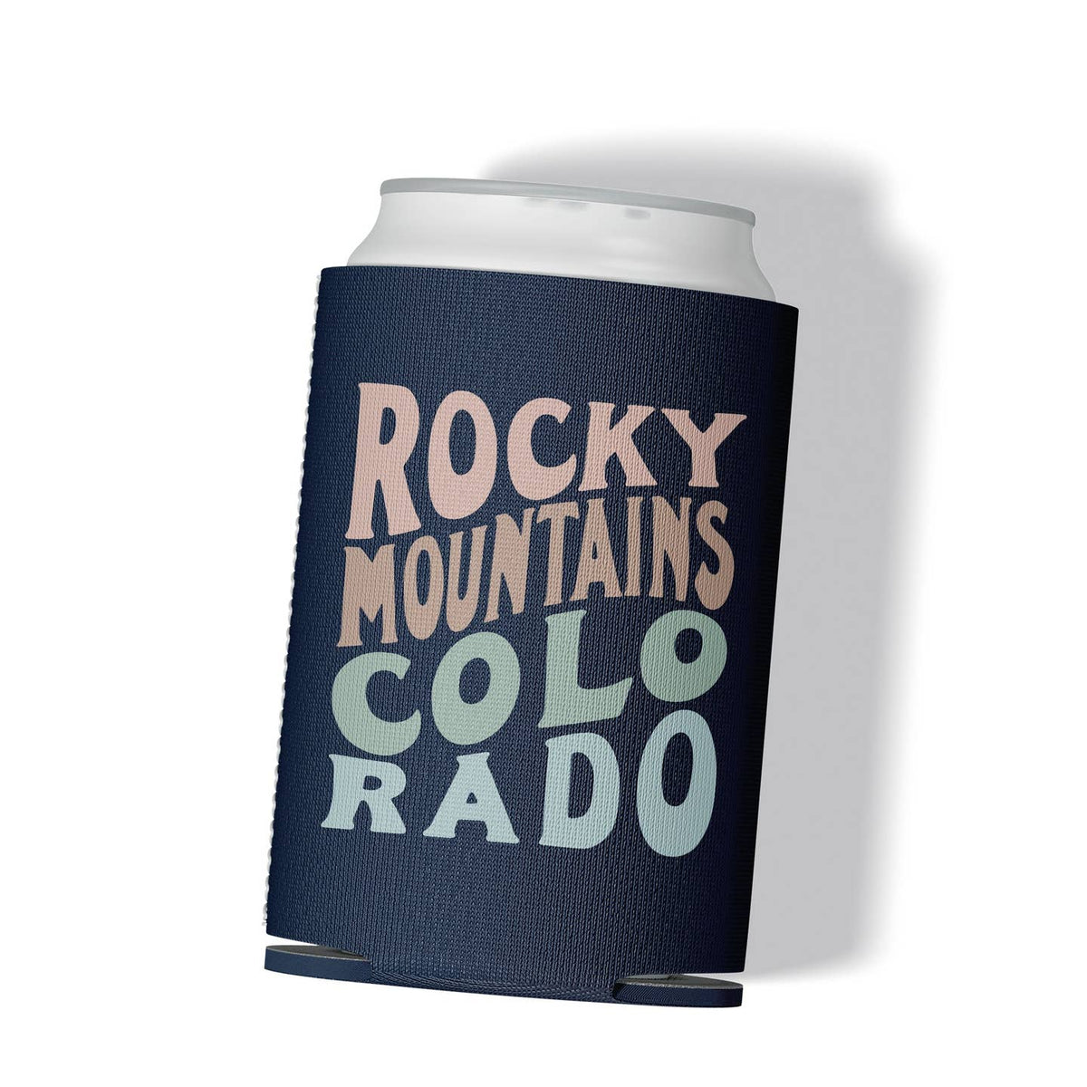 Rocky Mountains Colorado Can Koozie