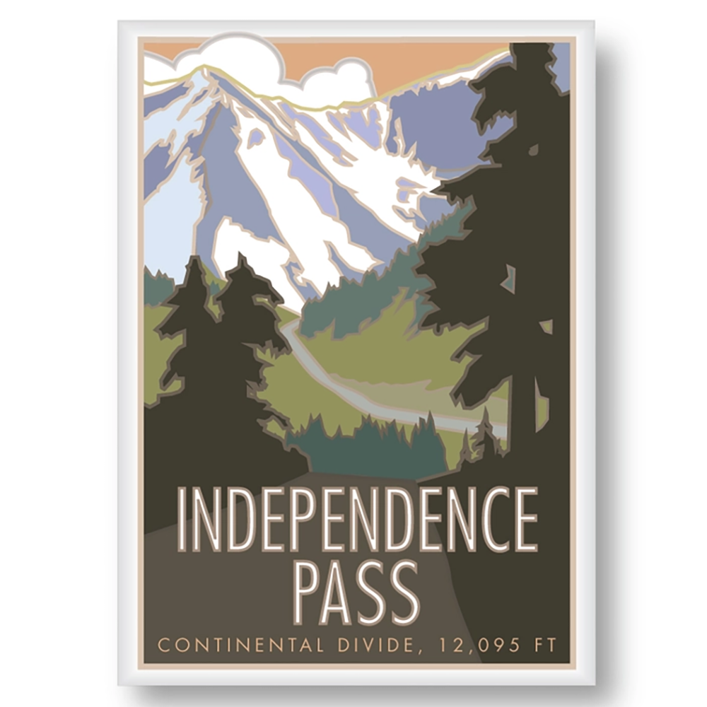 Independence Pass Magnet