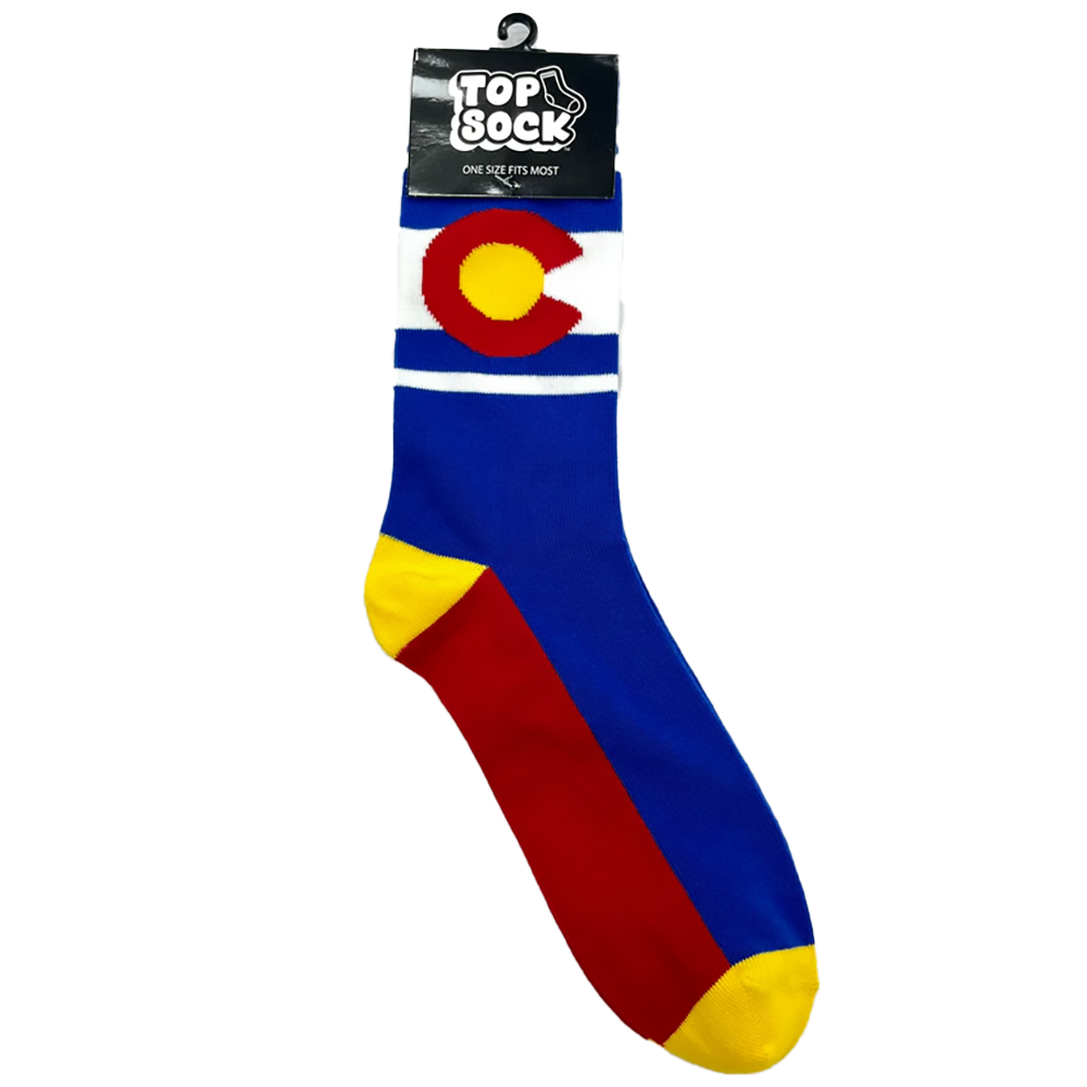 Colorado Flag Socks – Souled Out T-Shirts