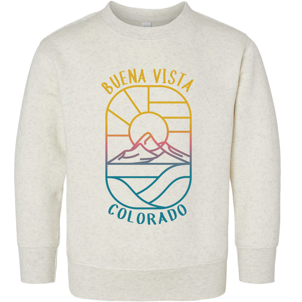 Ombre Sunshine Toddler Sweatshirt