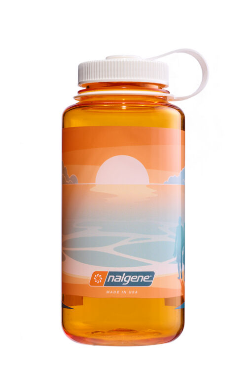 Nalgene - CLEMENTINE NEGATIVE LANDSCAPE: 32 OZ WIDE MOUTH