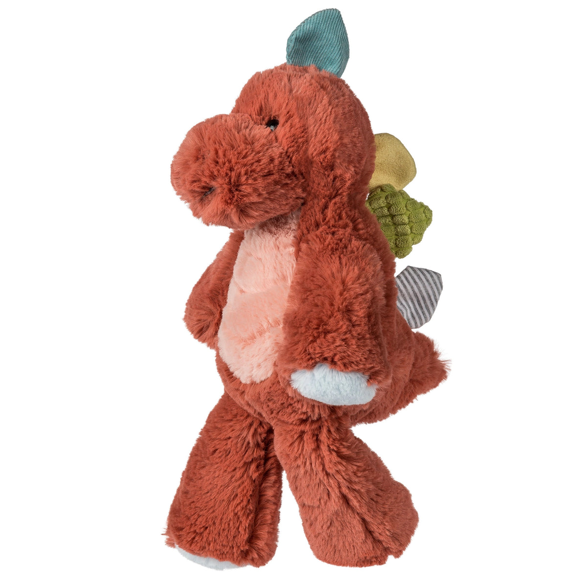 Marshmallow Stegosaurus - Coppery Orange Plush Toy