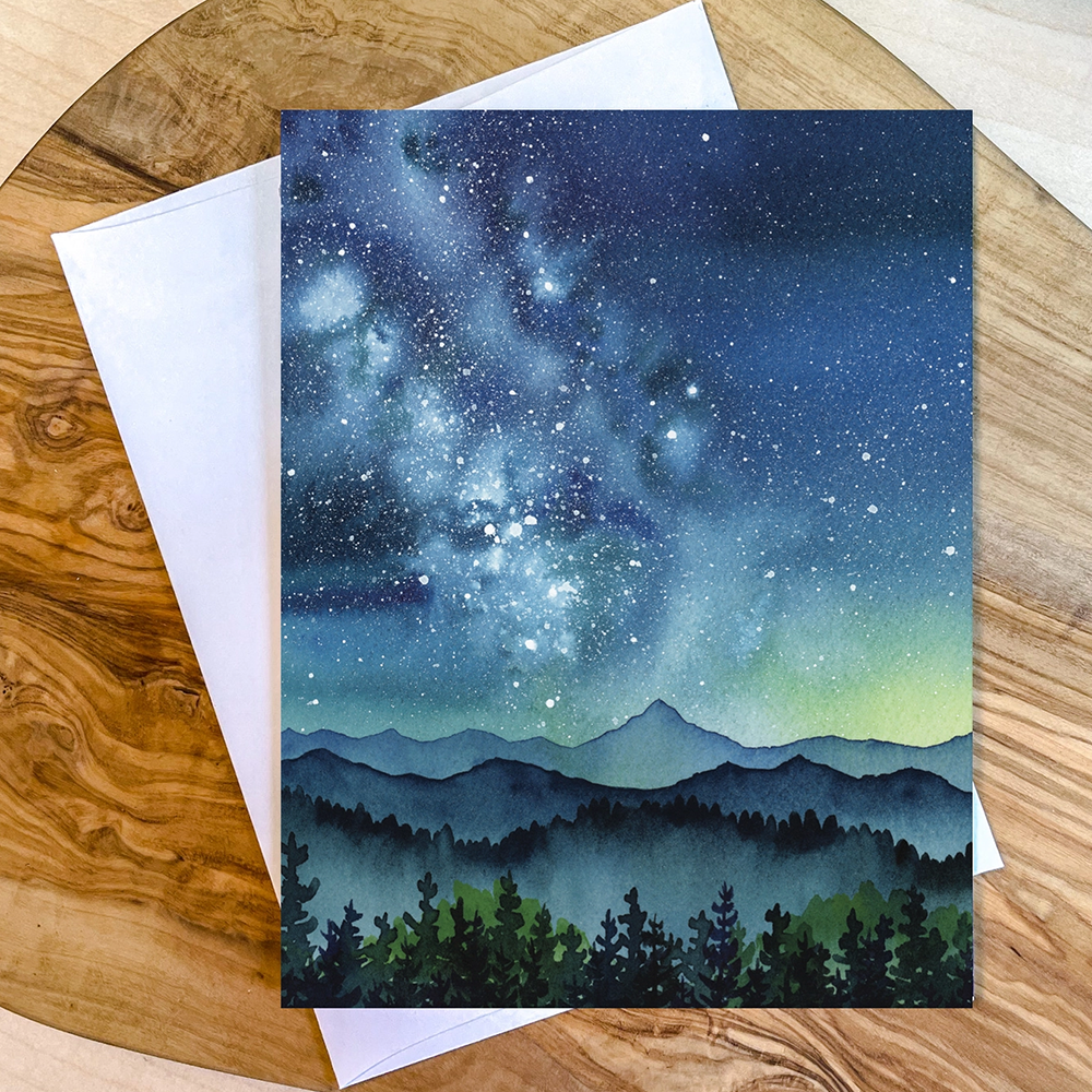Mindful of the Stars Greeting Card