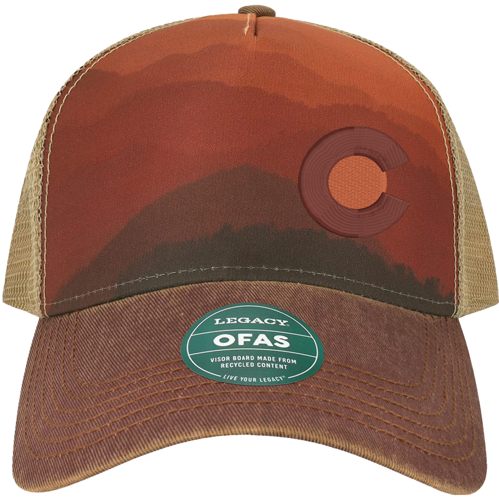 Colorado C Old Favorite Trucker Cap