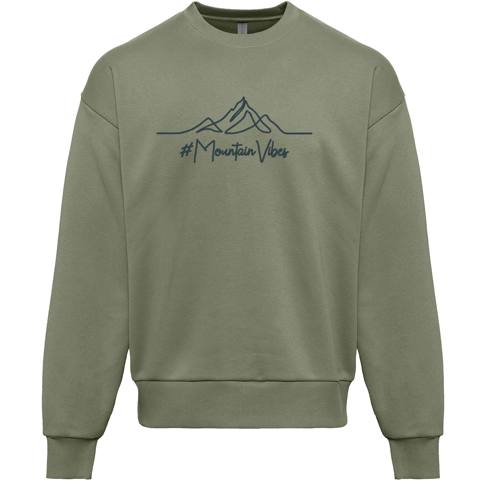 #Mountain Vibes Crewneck