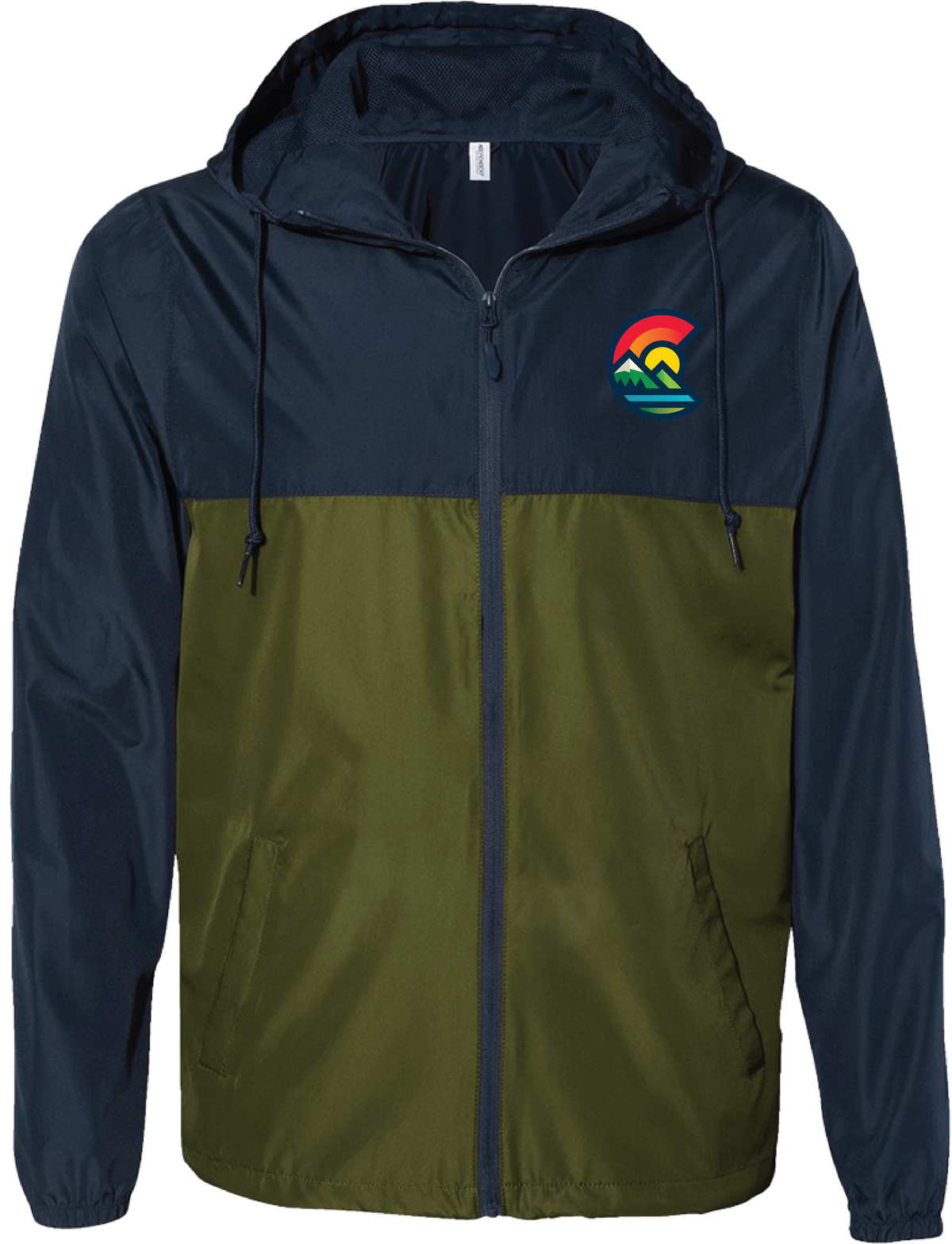 Colorful C Rain Jacket