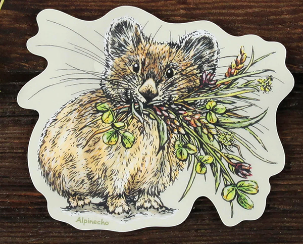 Pika Sticker