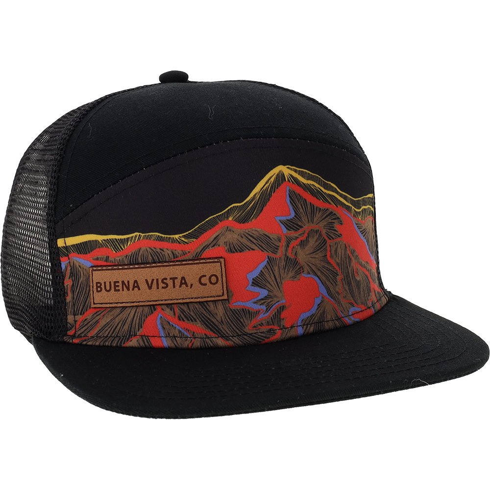 Raster Flat Brim Cap