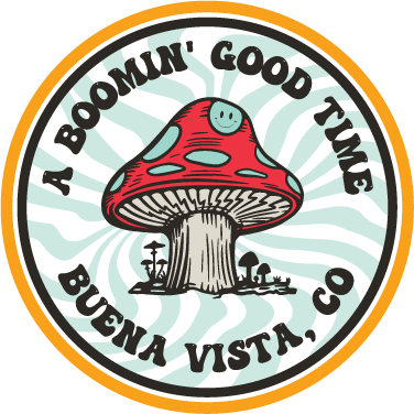 Boomin' Good Time Button Pin