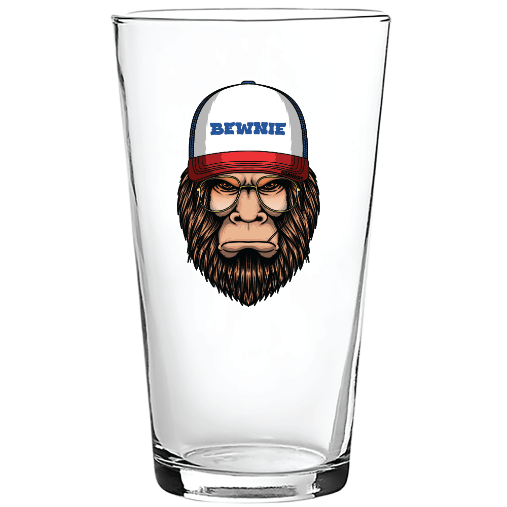 Bewnie Bart Pint Glass