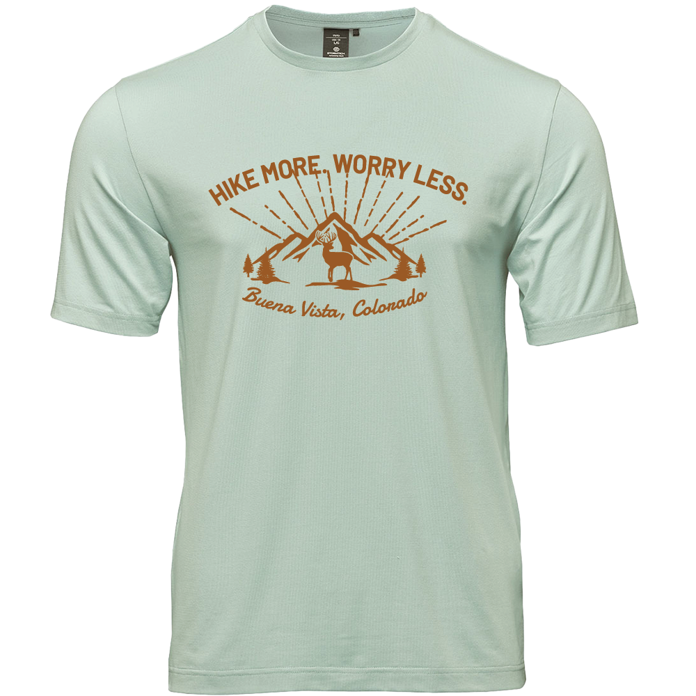 Hike More Worry Less Tee