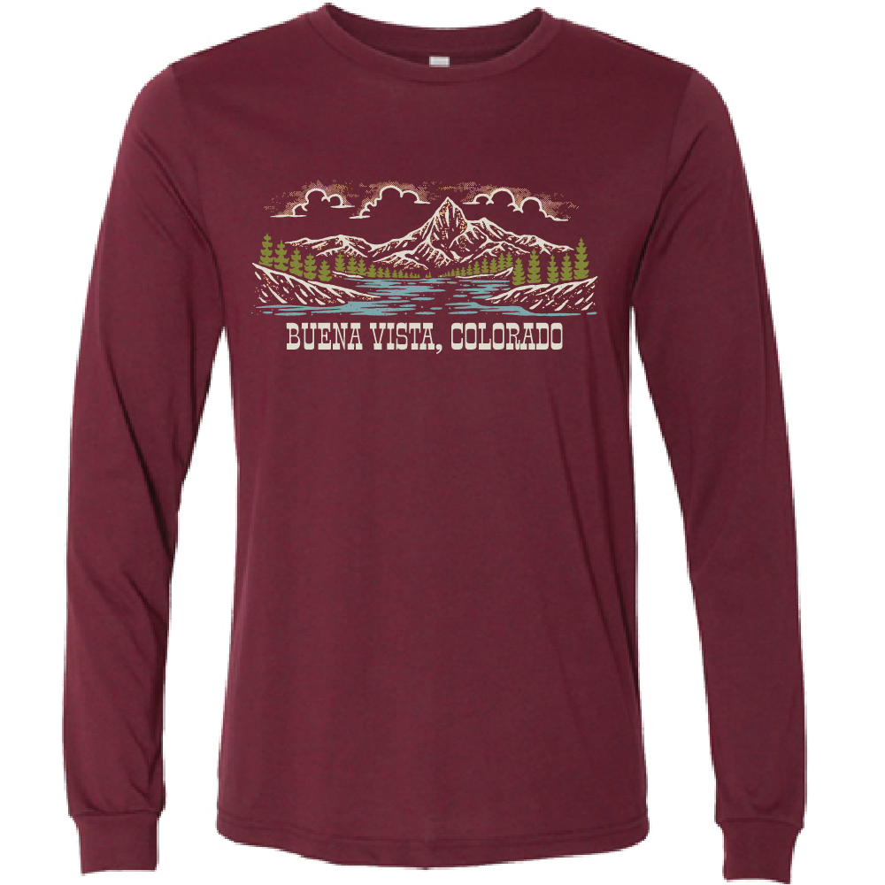 River Mountain Long sleeve Tee