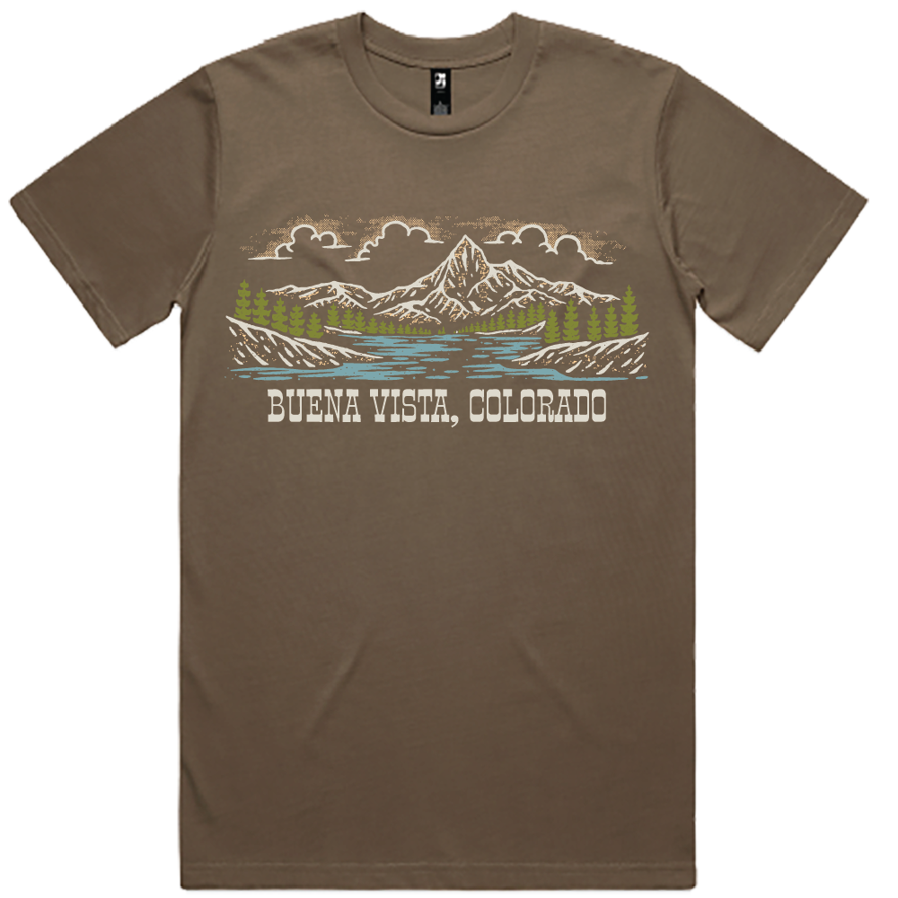 Youth River Mountain Tee