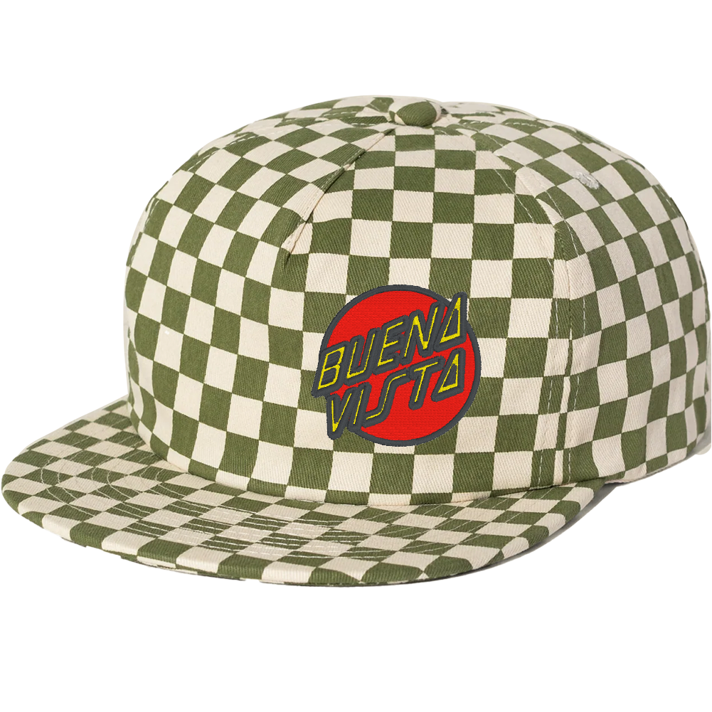 Adult BV Skater Checkered Hat