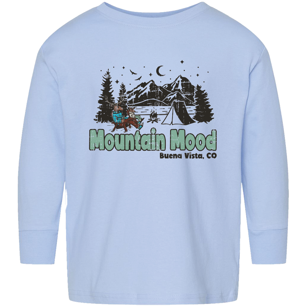 Toddler Long Sleeve Mountain Mood Tee
