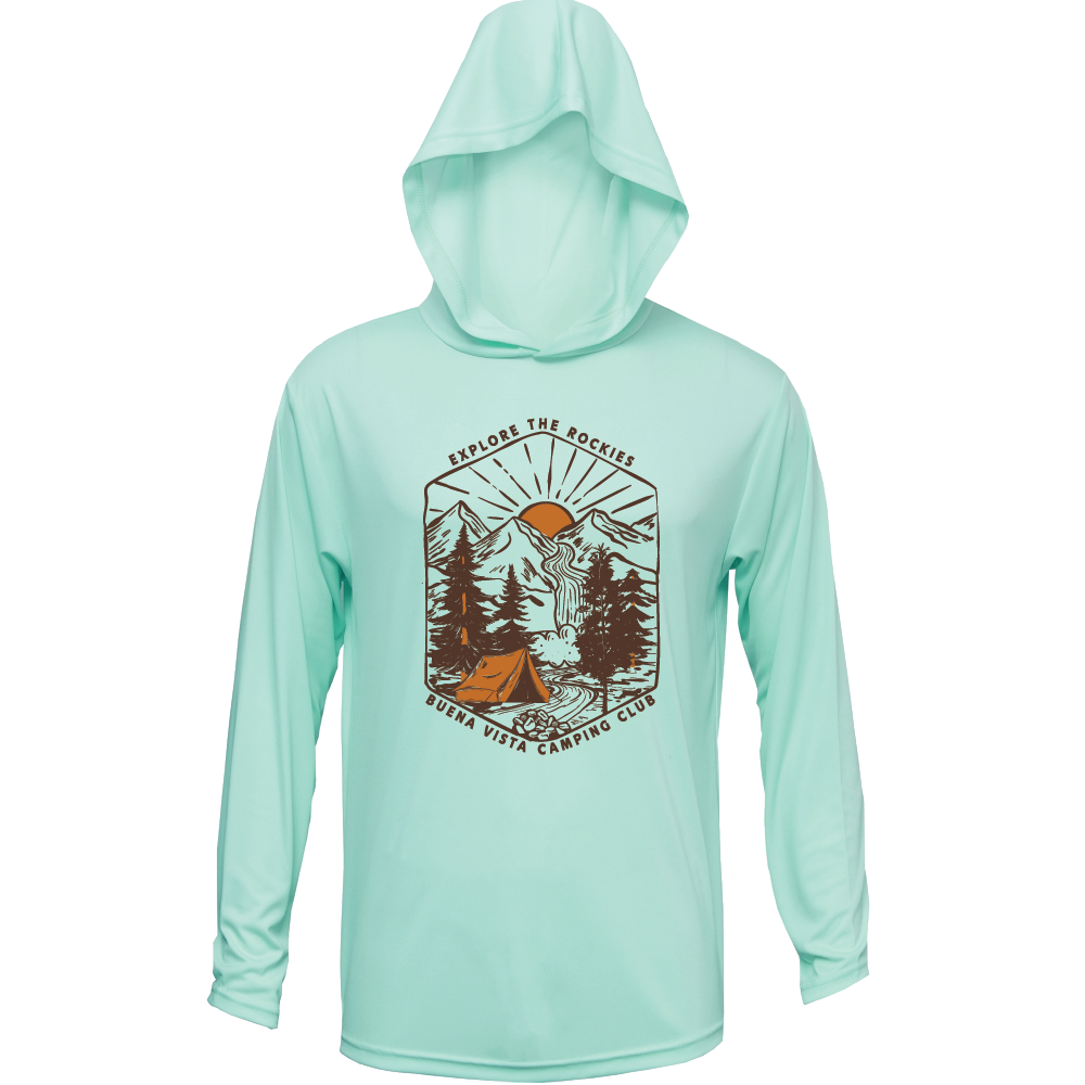 Adult Explore the Rockies Sun Hoodie