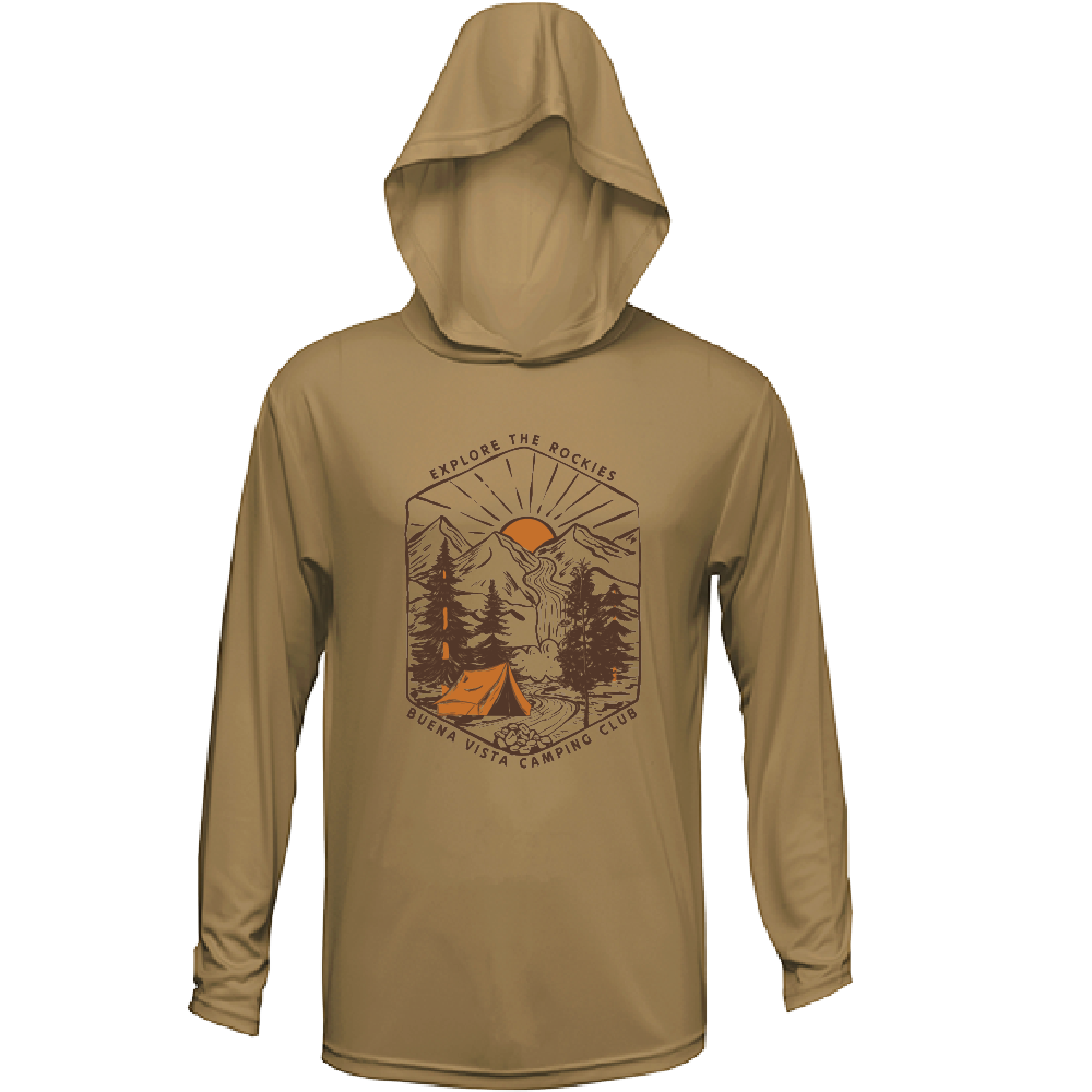 Adult Explore the Rockies Sun Hoodie