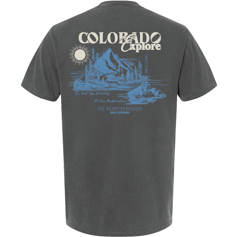 Colorado Misty Mountains Tee