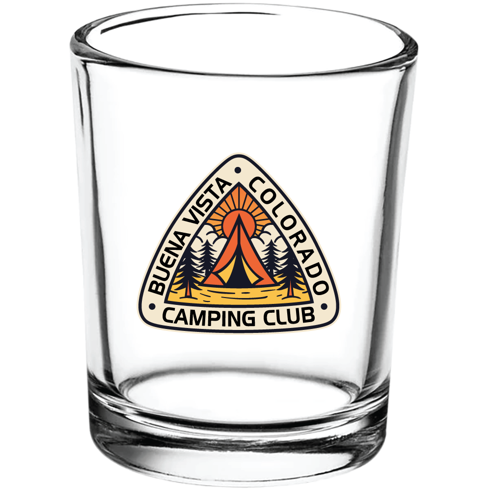 Camping Club Shot Glass