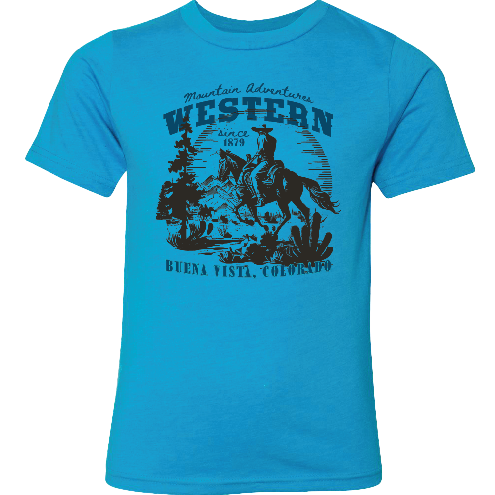 Youth Western Mountain Adventure Tee