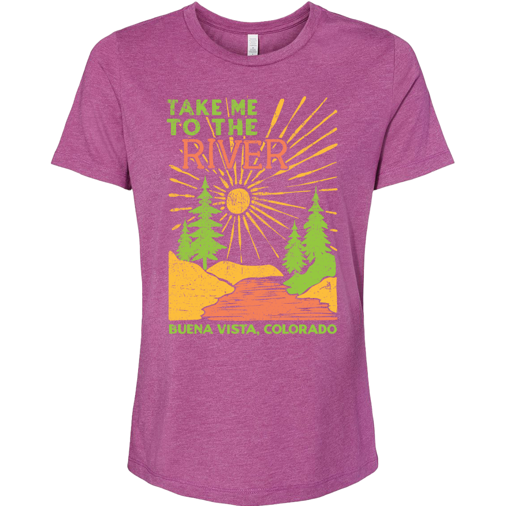 Sun on the River Ladies Tee