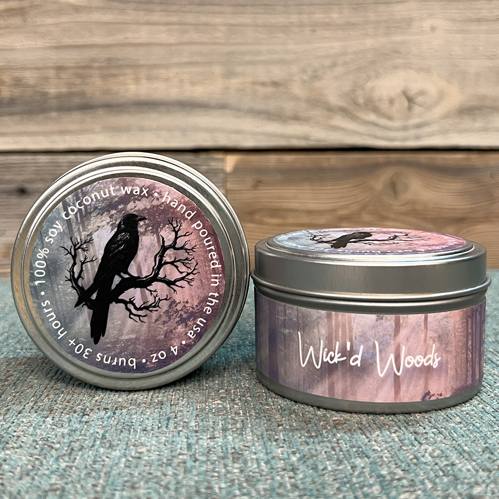 Wick'd Woods Travel Candle
