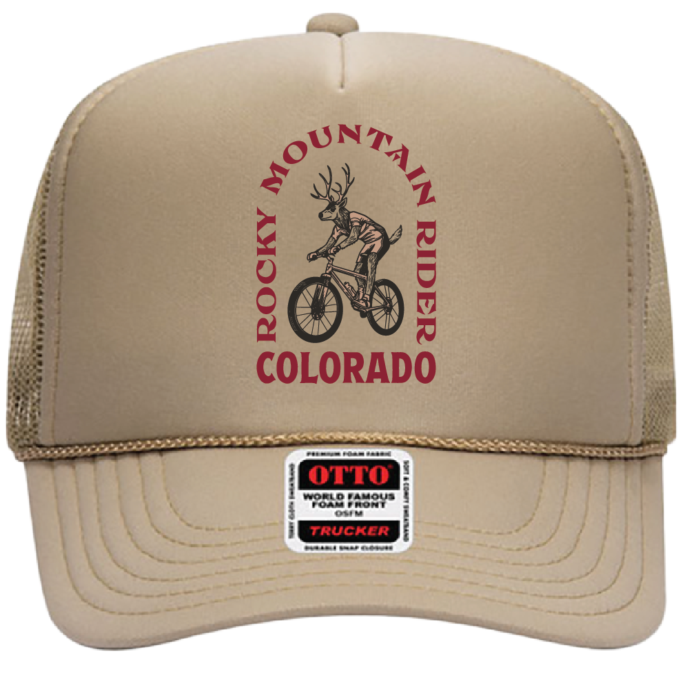 Rocky Mountain Rider Foamie Cap