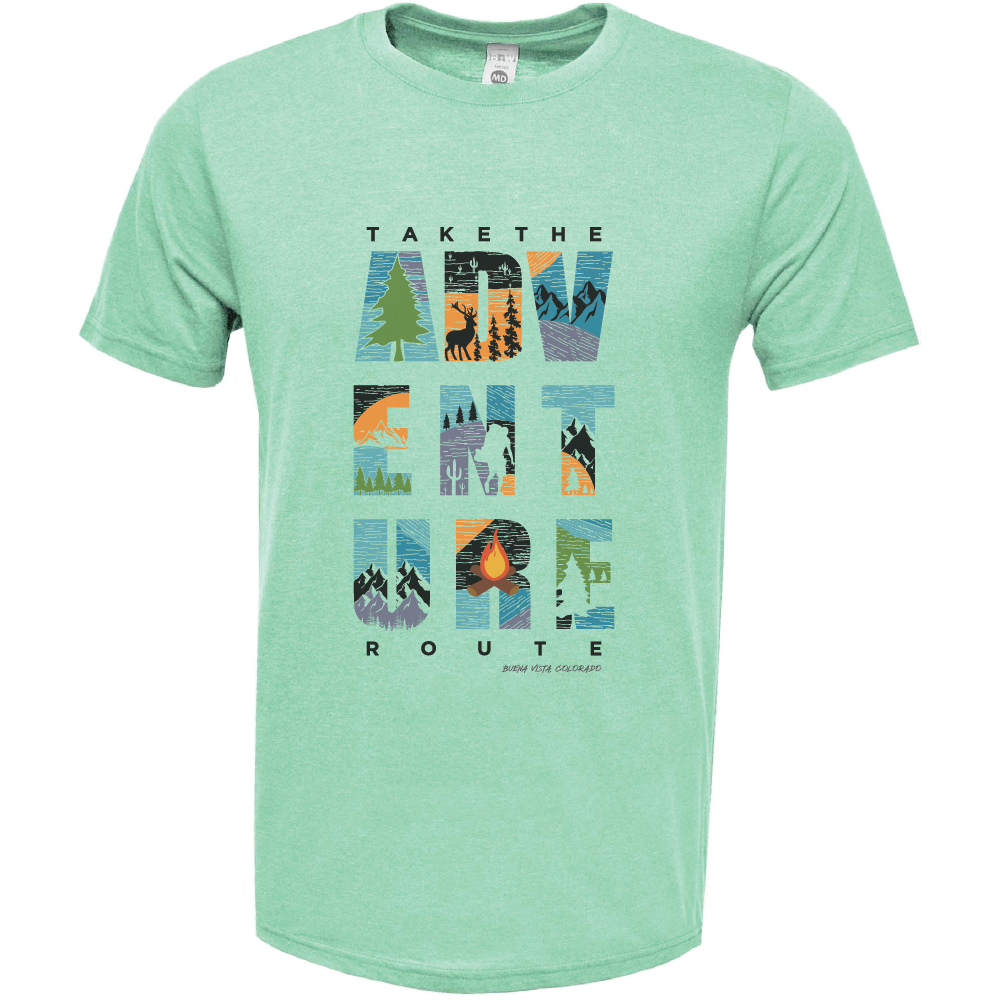 Take the Adventure Route Tee