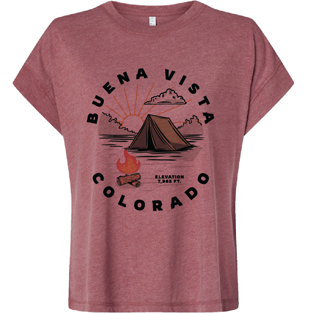 Ladies Buena Vista Tent Relaxed Tee