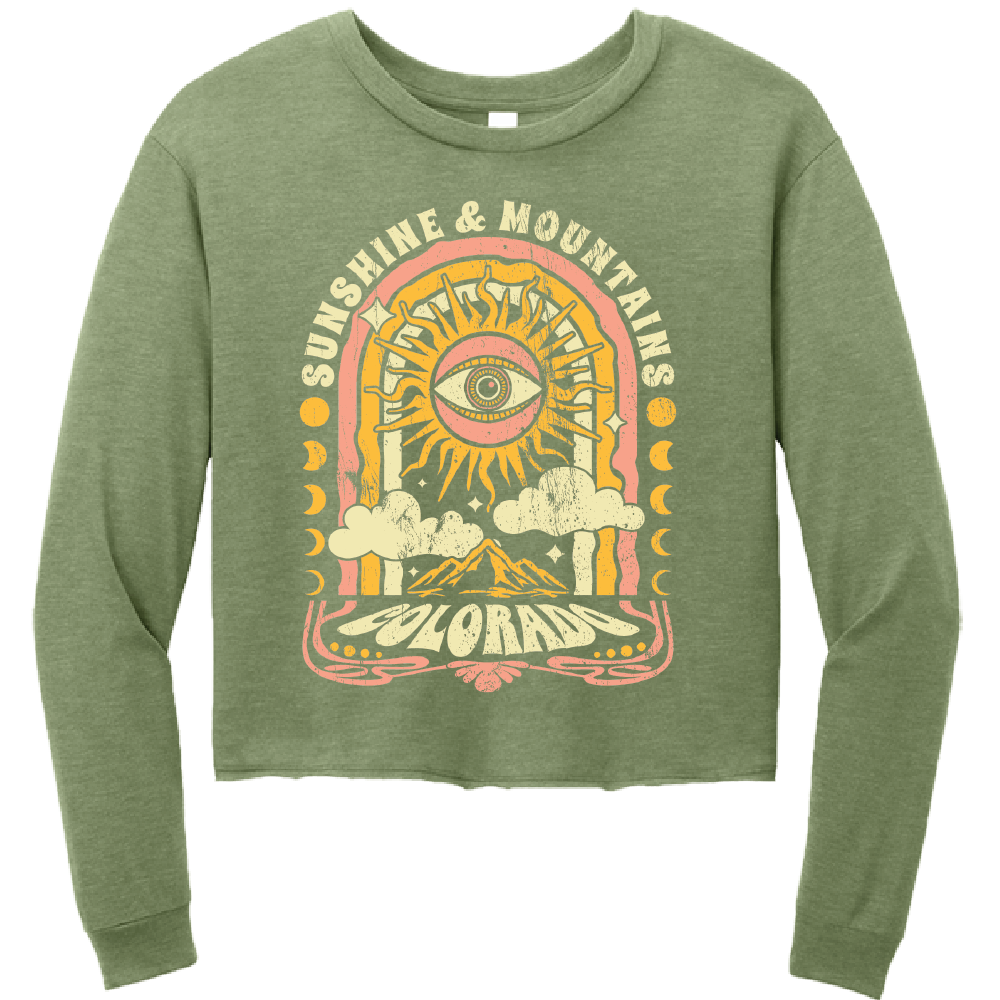 Mountain Eye Ladies Long Sleeve