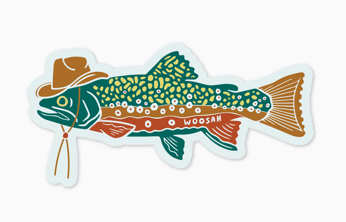 Cowtrout Sticker